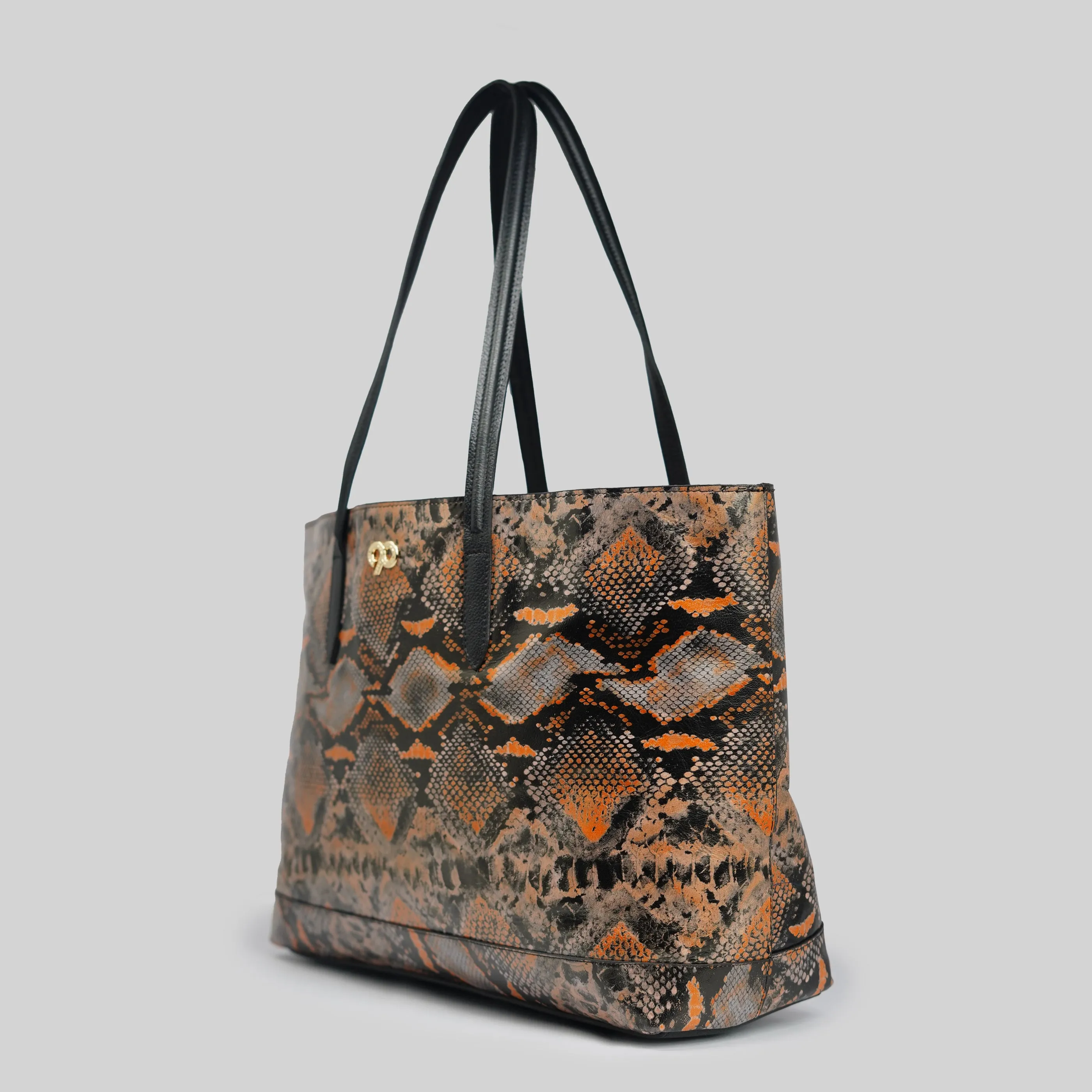 90 Feet Malti Classic Wild Real Leather Tote Bag