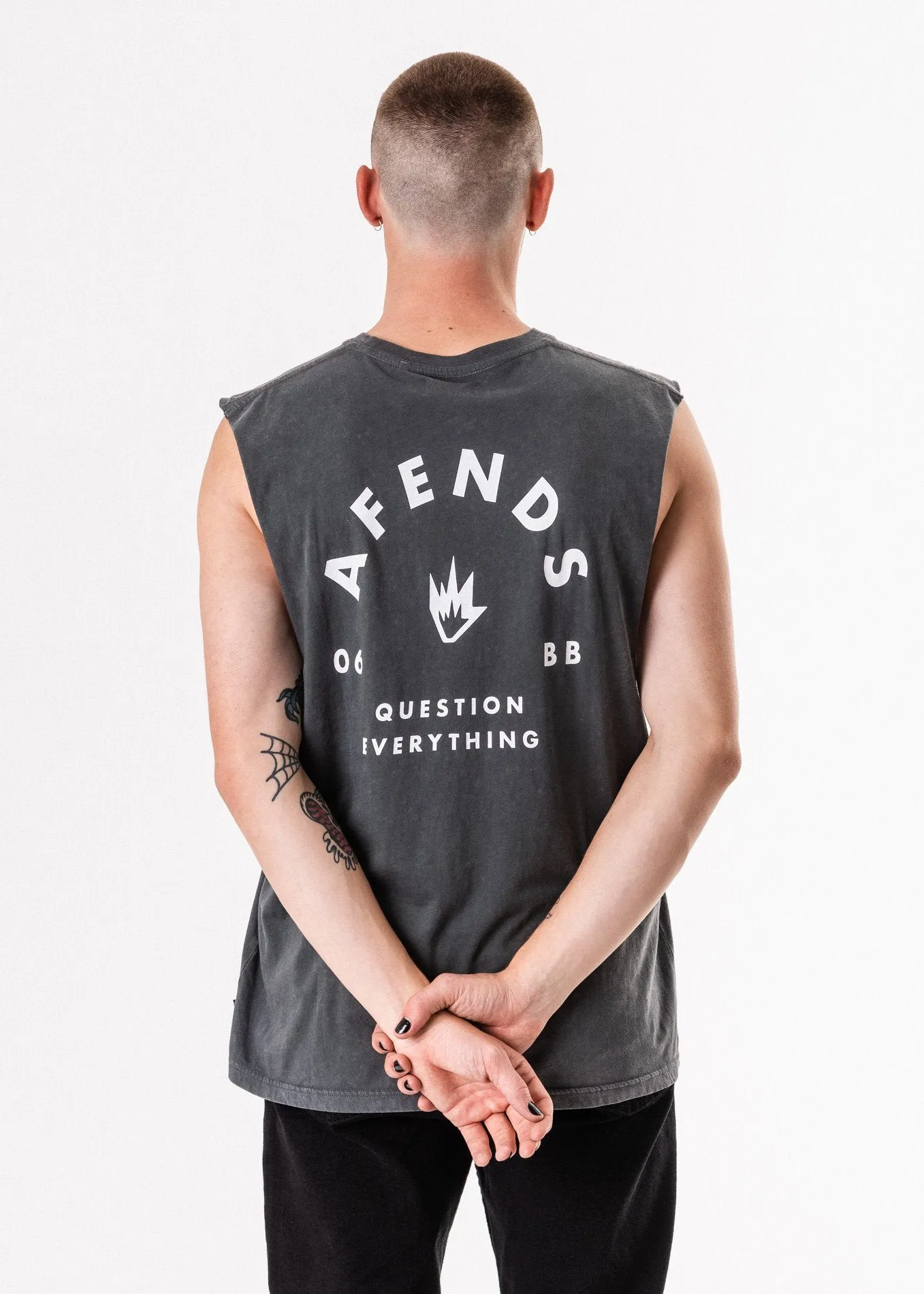 Afends Mens Roll - Bandcut Tee