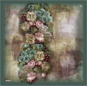 Armine Kemboja Floral Silk Scarf #35