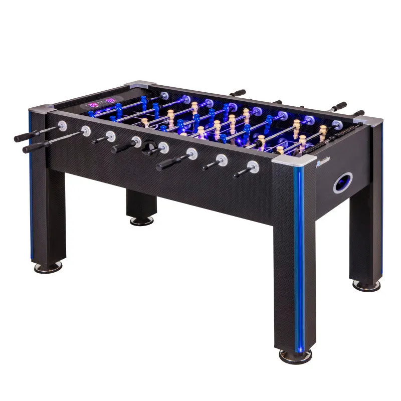 Atomic Azure LED Light Up Foosball Table