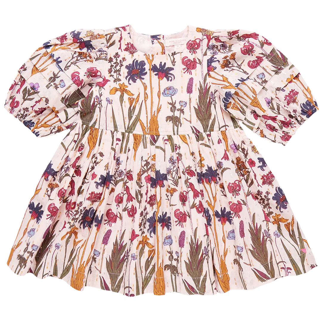 Brooke Dress, Autumn Flowers