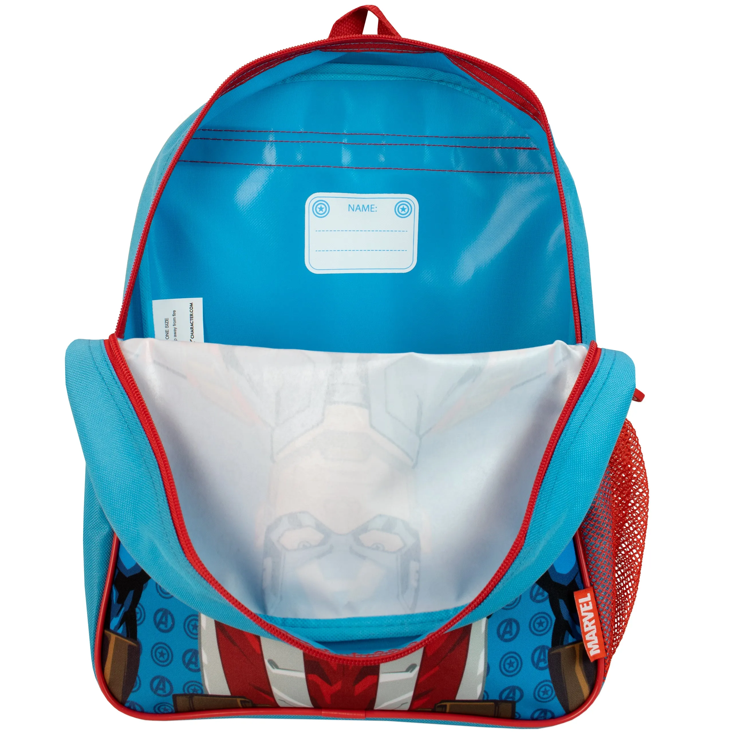 Captain America Backpack and Lunch Bag Set