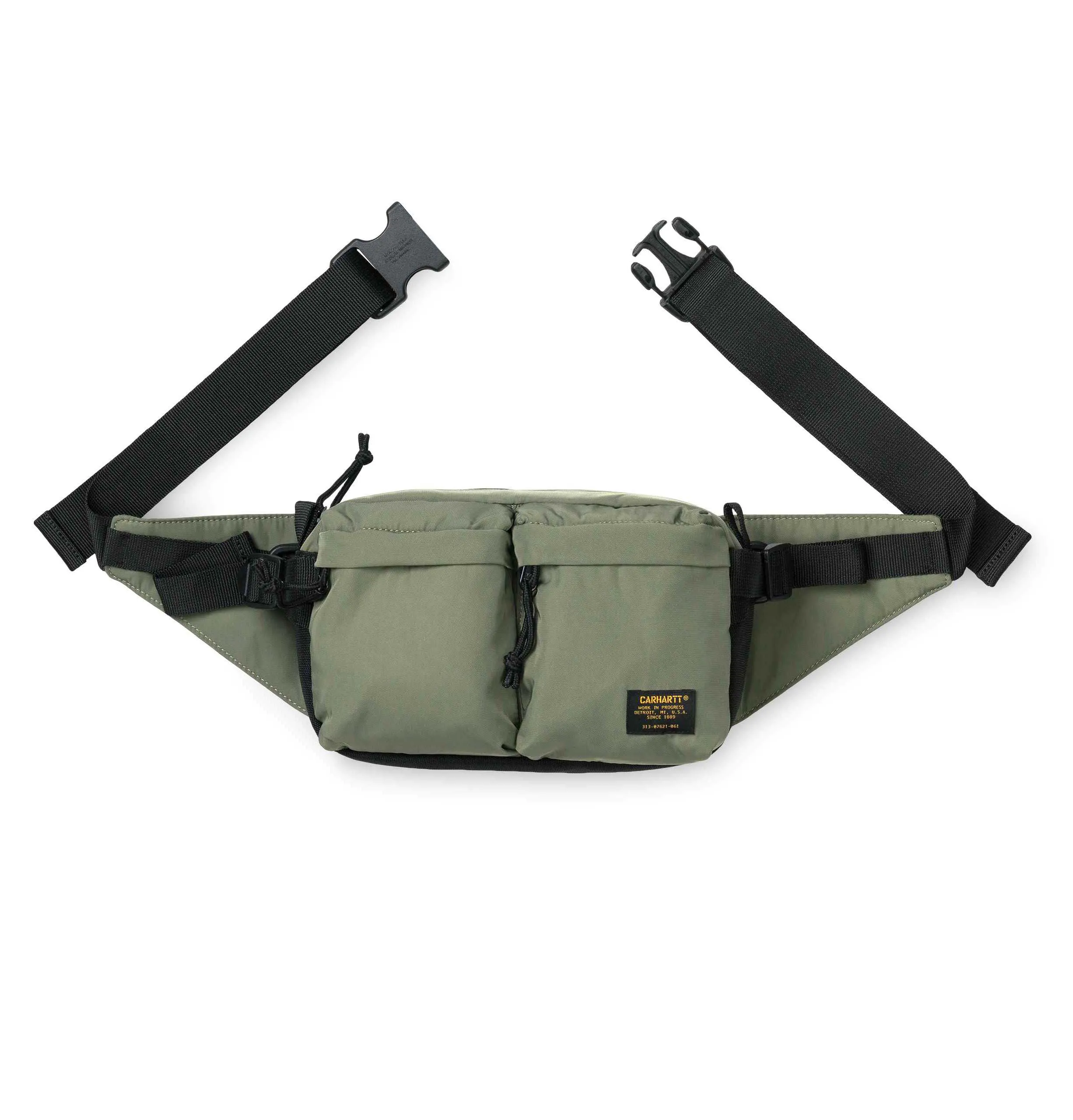 Carhartt WIP Military Hip Bag – Dollar Green/Black