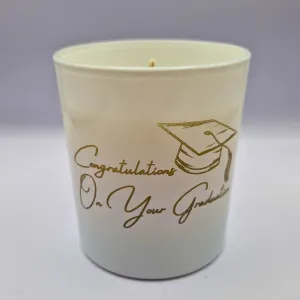 'Congratulations On Your Graduation' - Large Candle