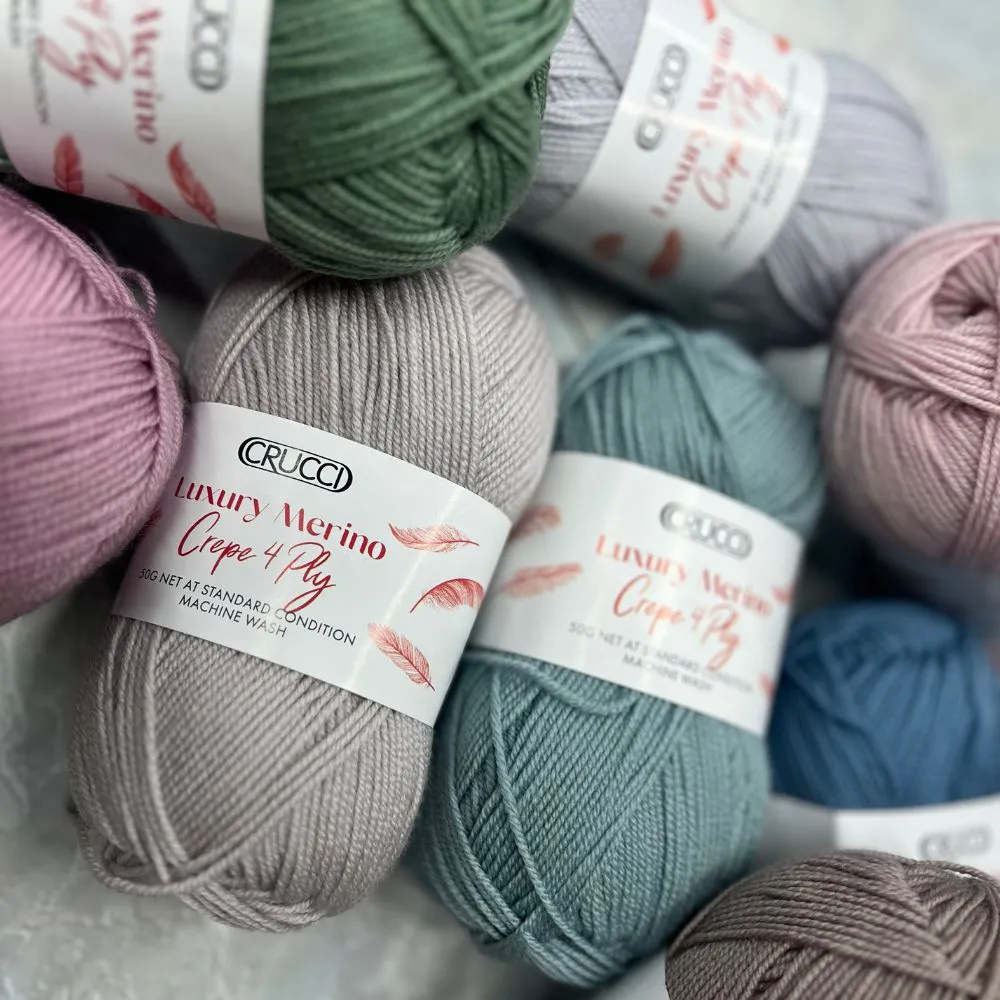 Crucci Luxury Crepe - 4ply