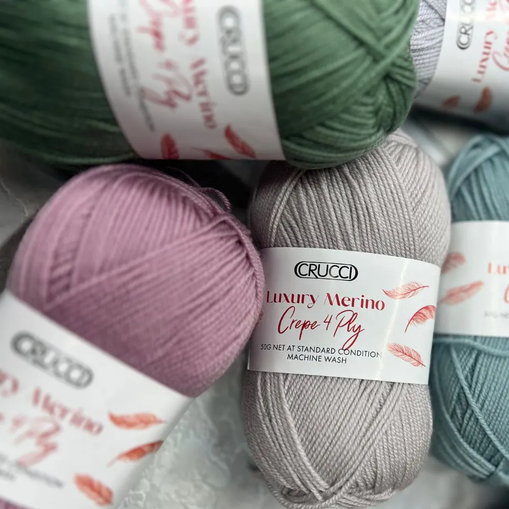 Crucci Luxury Crepe - 4ply