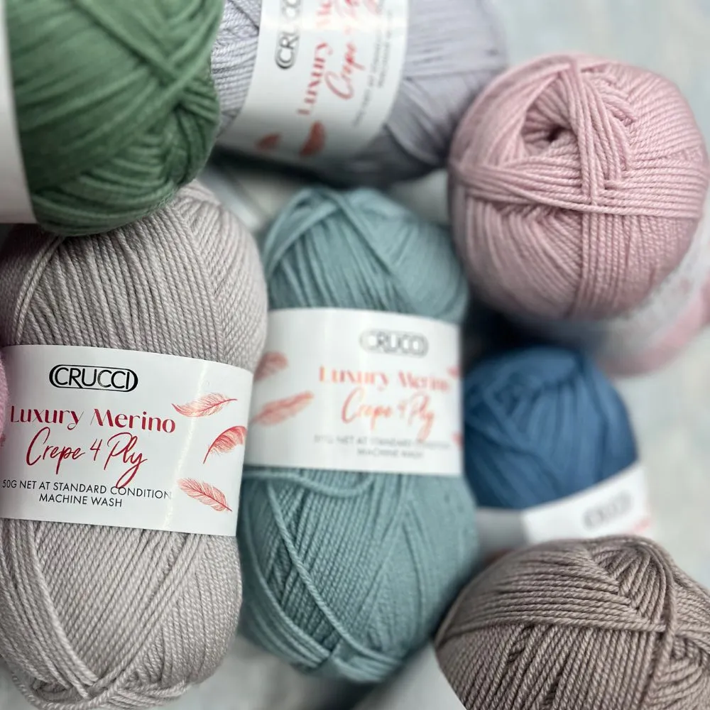 Crucci Luxury Crepe - 4ply