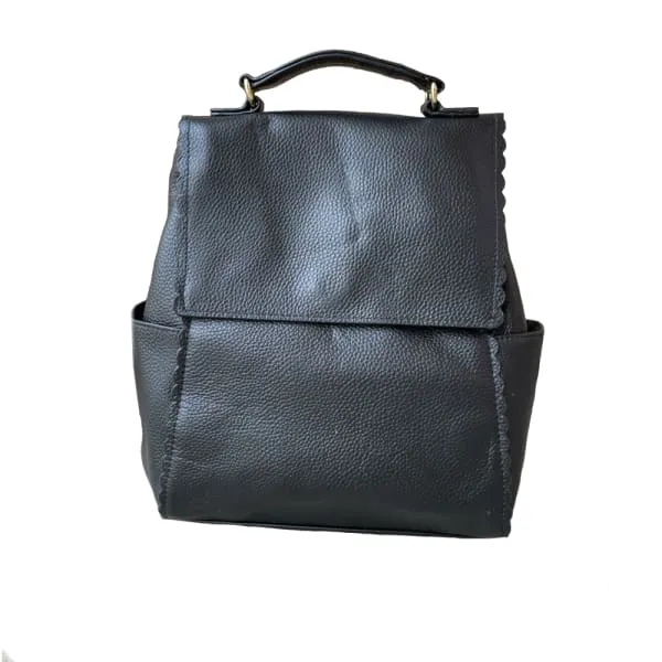 Cute Leather Lockable Crossbody to Backpack Satchel