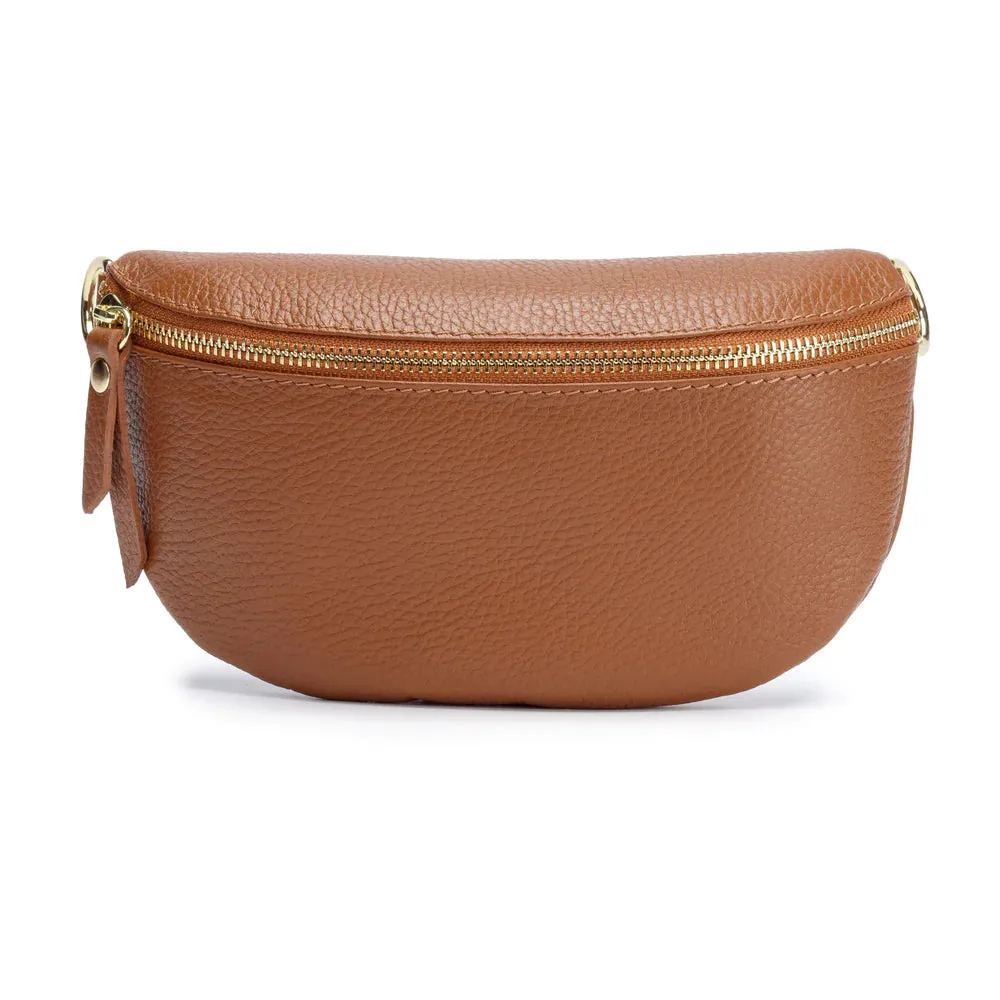 Elie Beaumont Sling Bag in Tan