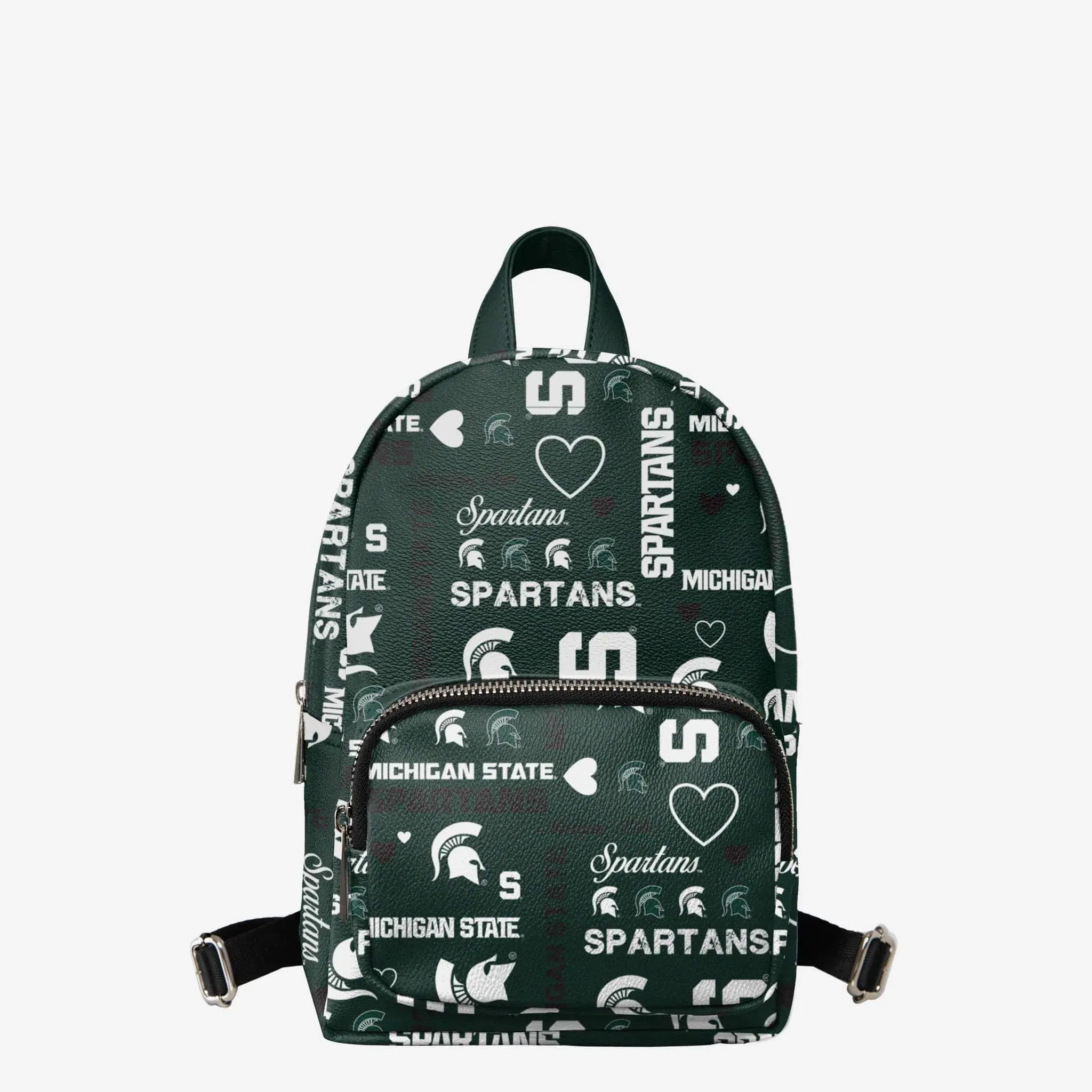 FOCO Michigan State Spartans Logo Love Mini Backpack