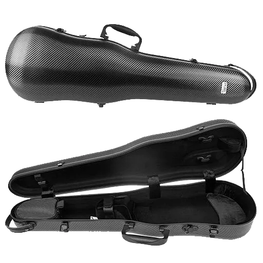 GEWA Pure Polycarbonate Shaped Violin Case 1.8kg Black