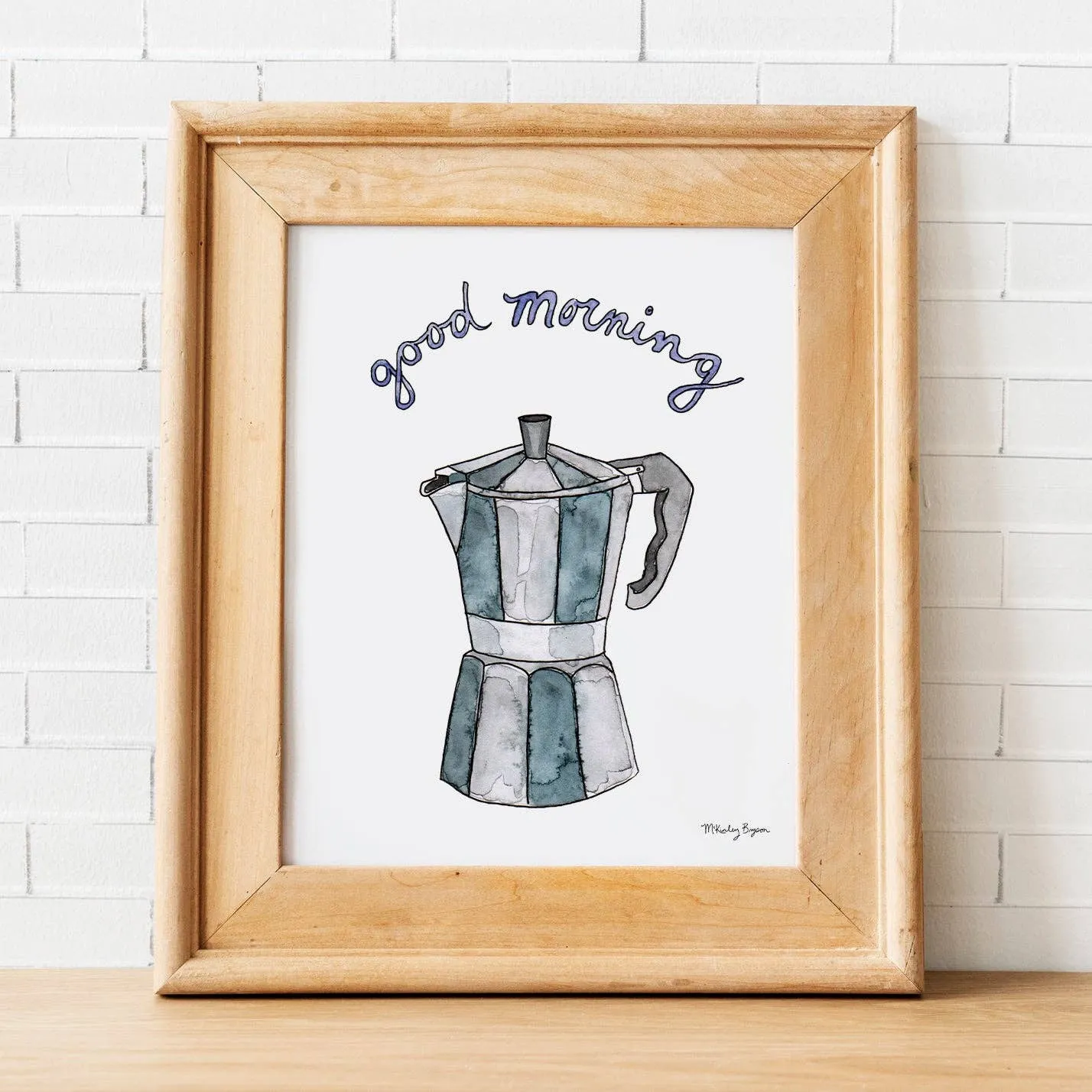 Good Morning | Watercolor Print