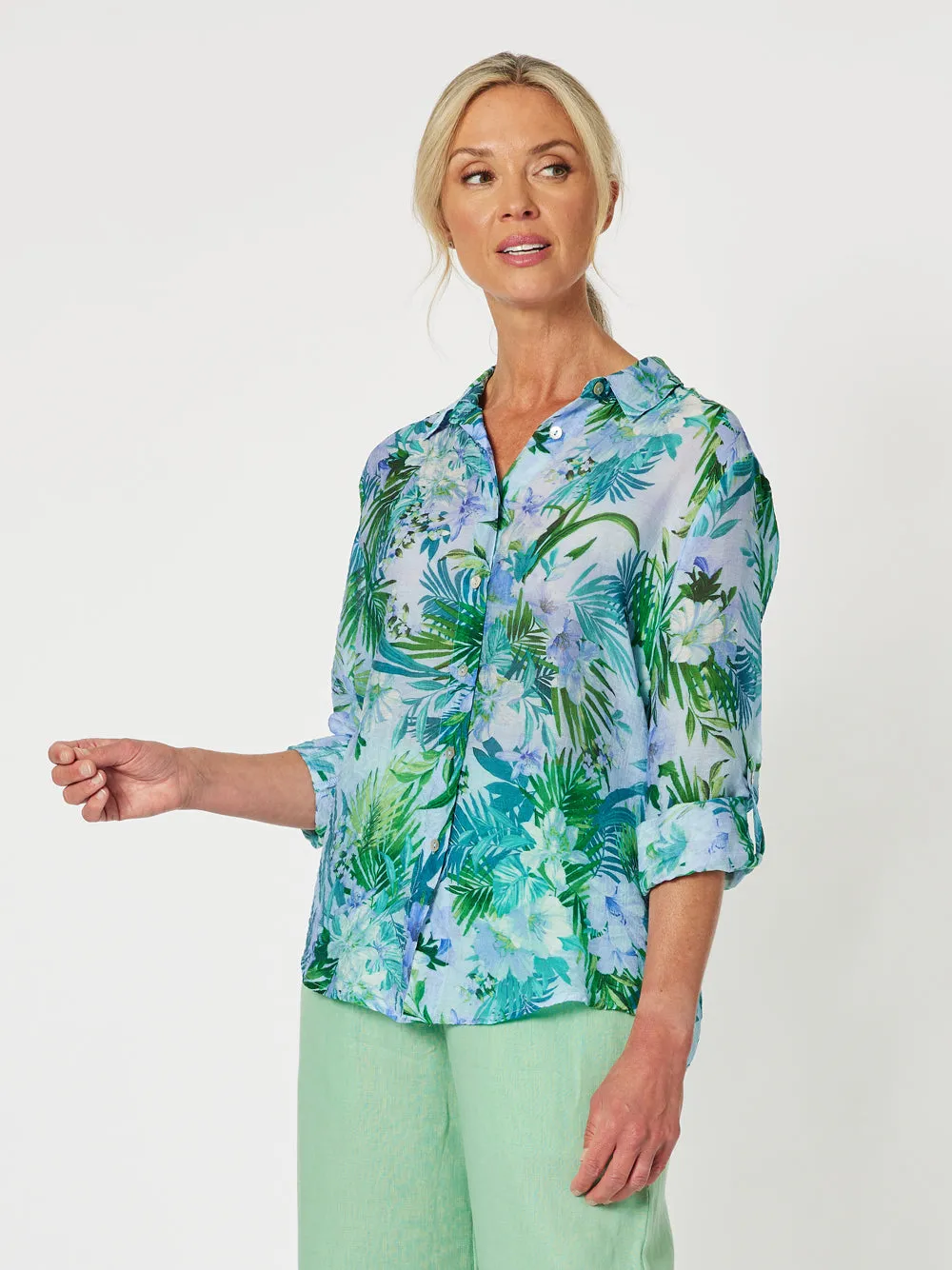 Hamptons Shirt - Mint