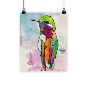 Hummingbird Classic Poster