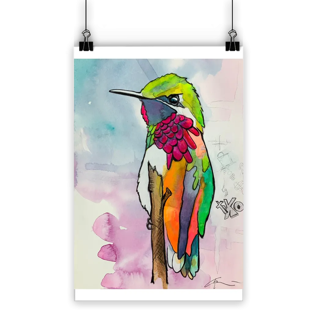 Hummingbird Classic Poster