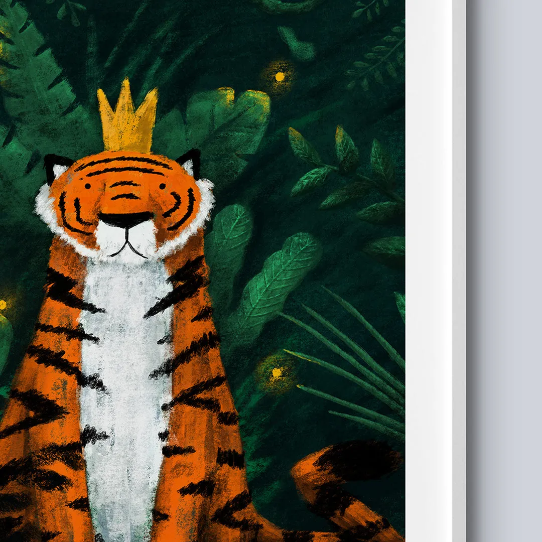 Jungle Animals Nursery Prints Set Of 2