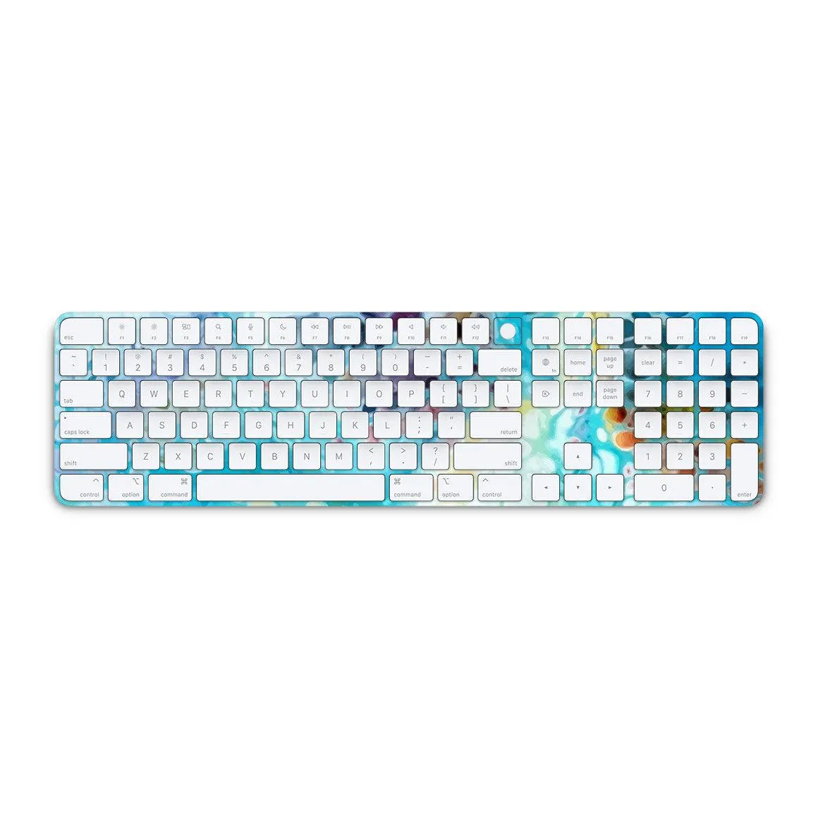 Magic Keyboard with Touch ID and Numeric Keypad Oil Paint Series Skins