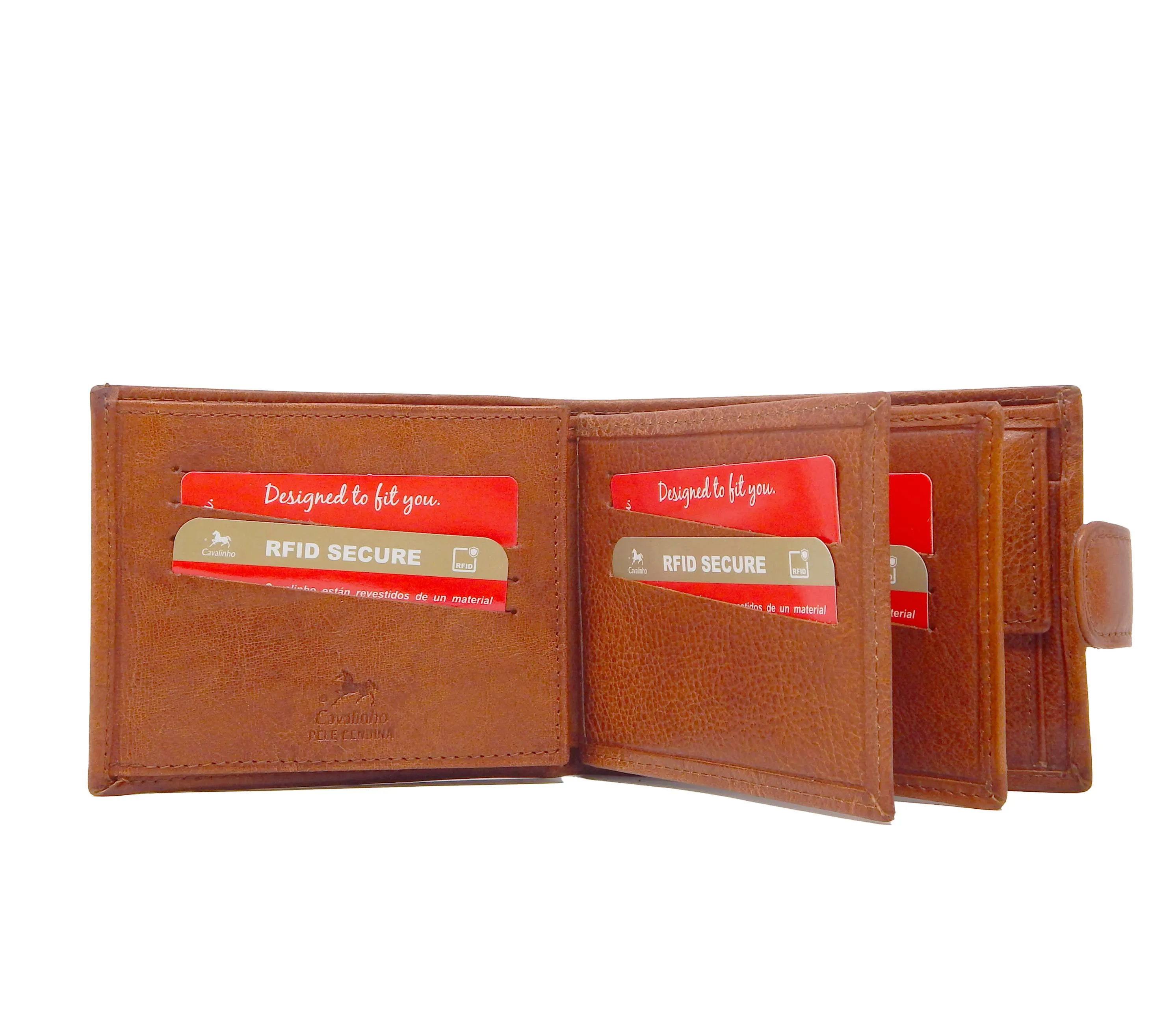 Men's Trifold Leather Wallet