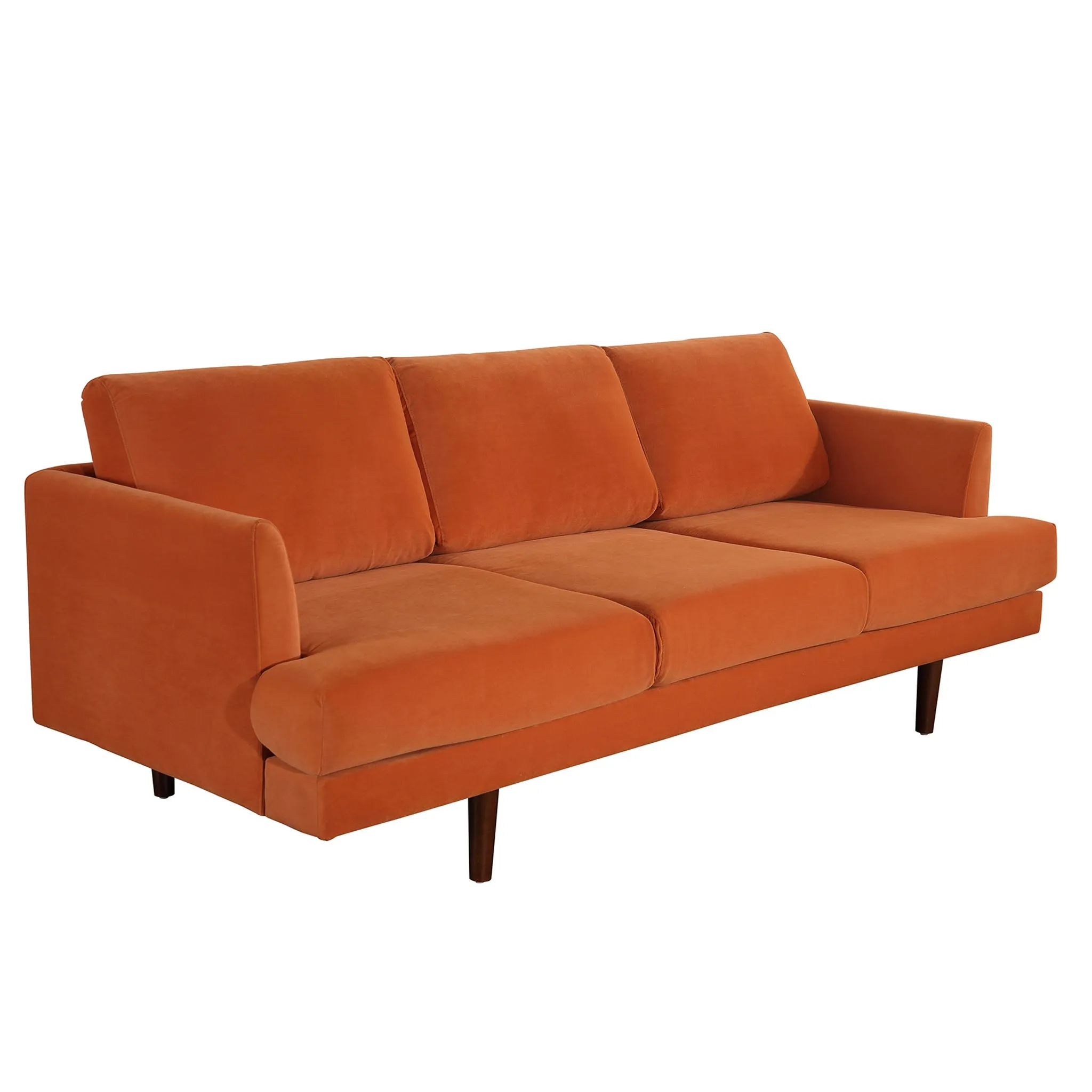 Minae Modern Contemporary Velvet Sofa