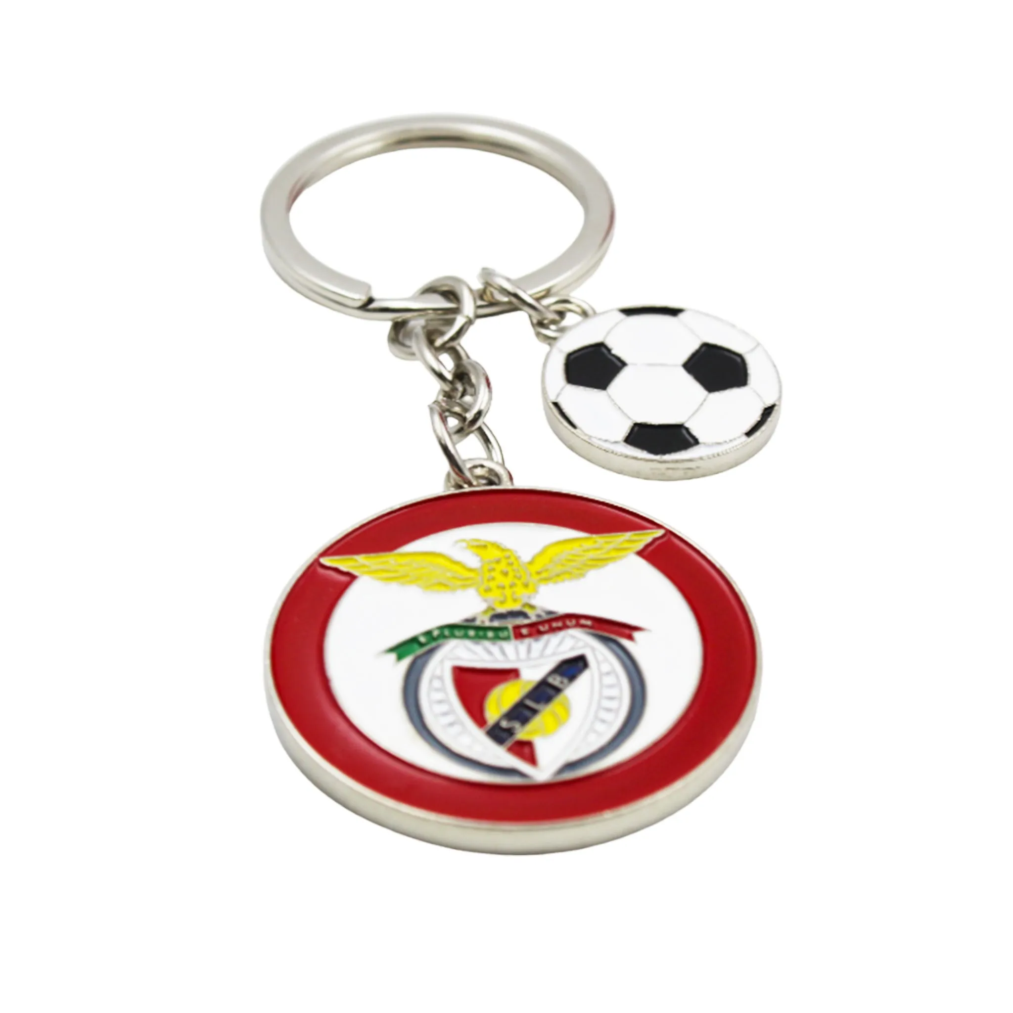 Officially Licensed Benfica Mug and Keychain Set in Gift Box - Red Mug & Keychain with Benfica Logo