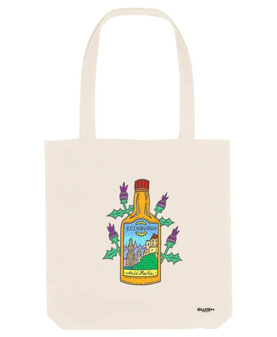 Organic Auld Reekie Tote Bag