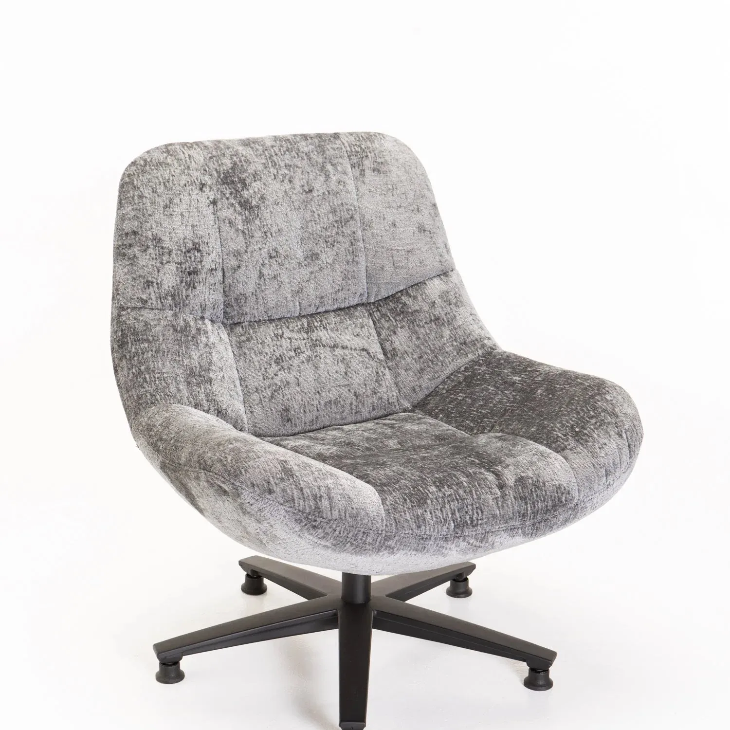 Phantom Swivel Occasional Chair (Available in Rust, Grey and Cream)