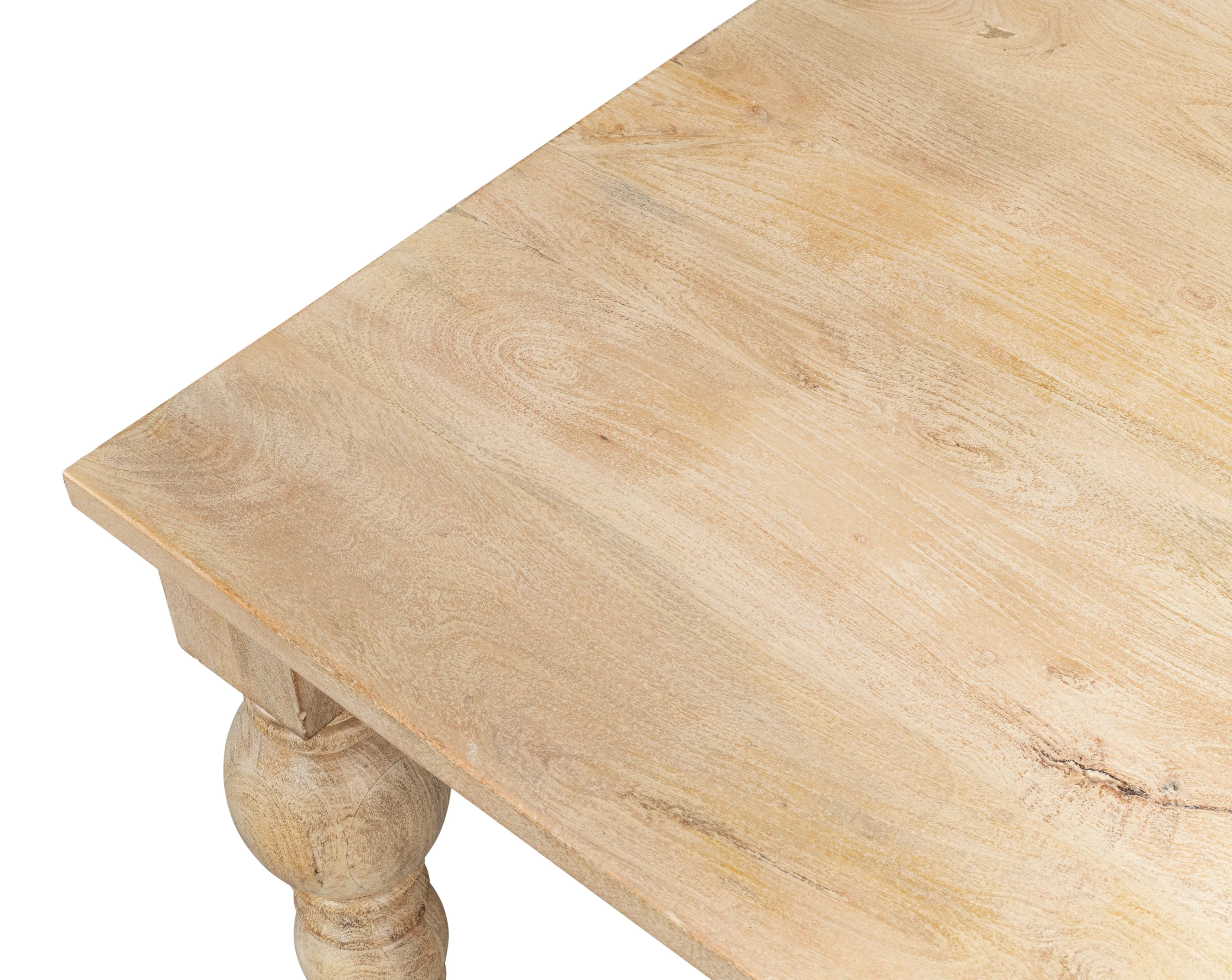 Sarreid - Jocelyn Dining Table  Square - NATURAL - Transitional