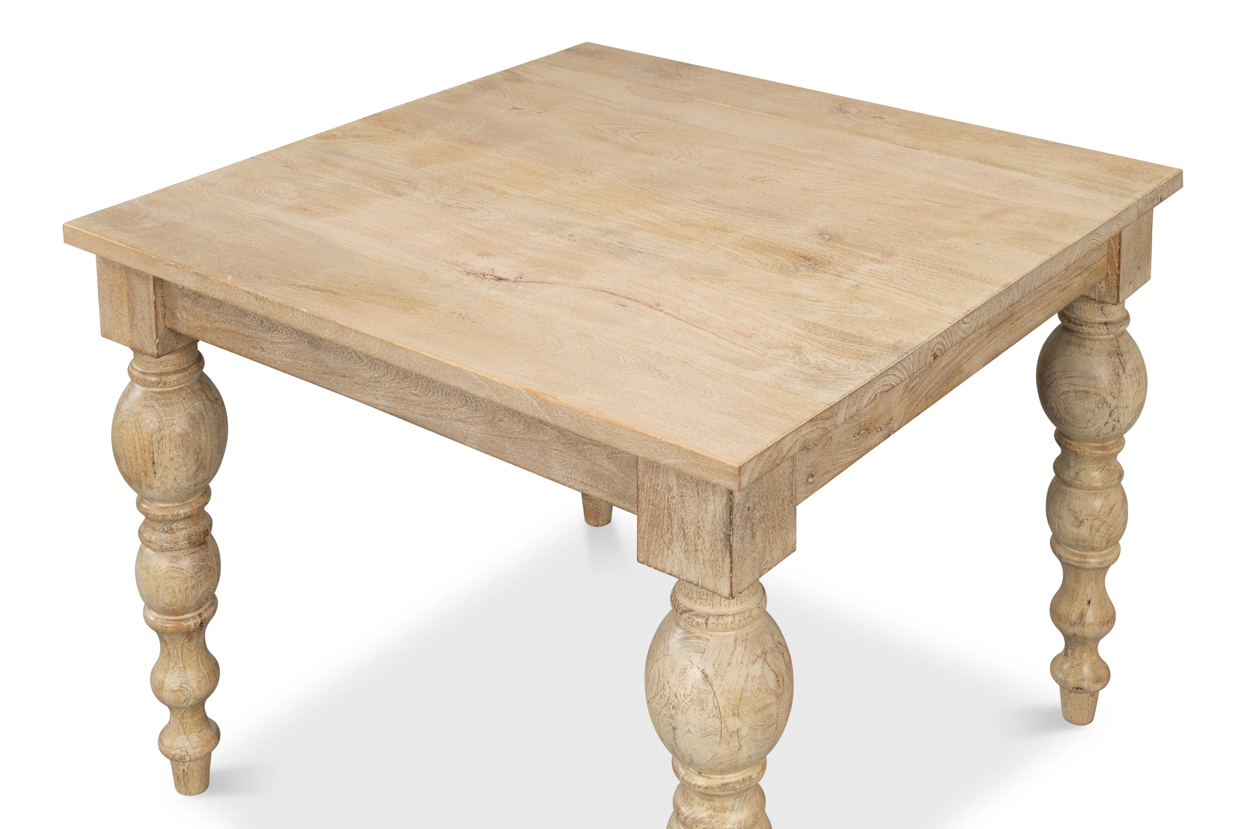 Sarreid - Jocelyn Dining Table  Square - NATURAL - Transitional