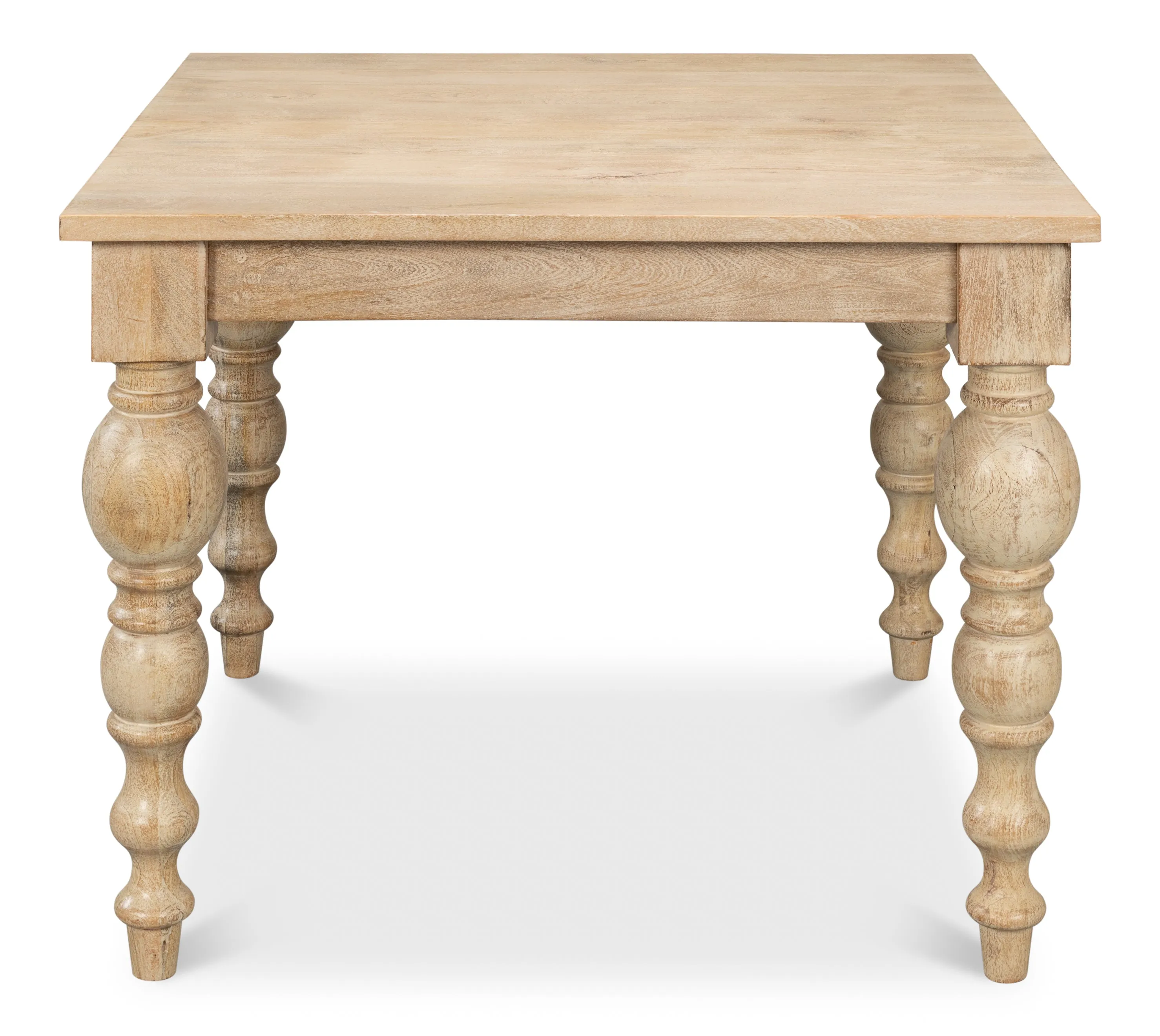 Sarreid - Jocelyn Dining Table  Square - NATURAL - Transitional