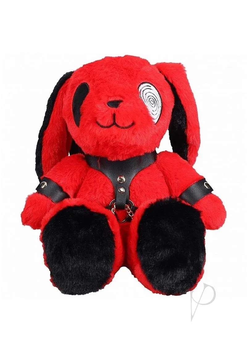 Sli Bunny Backpack Circle Eye Lg Red