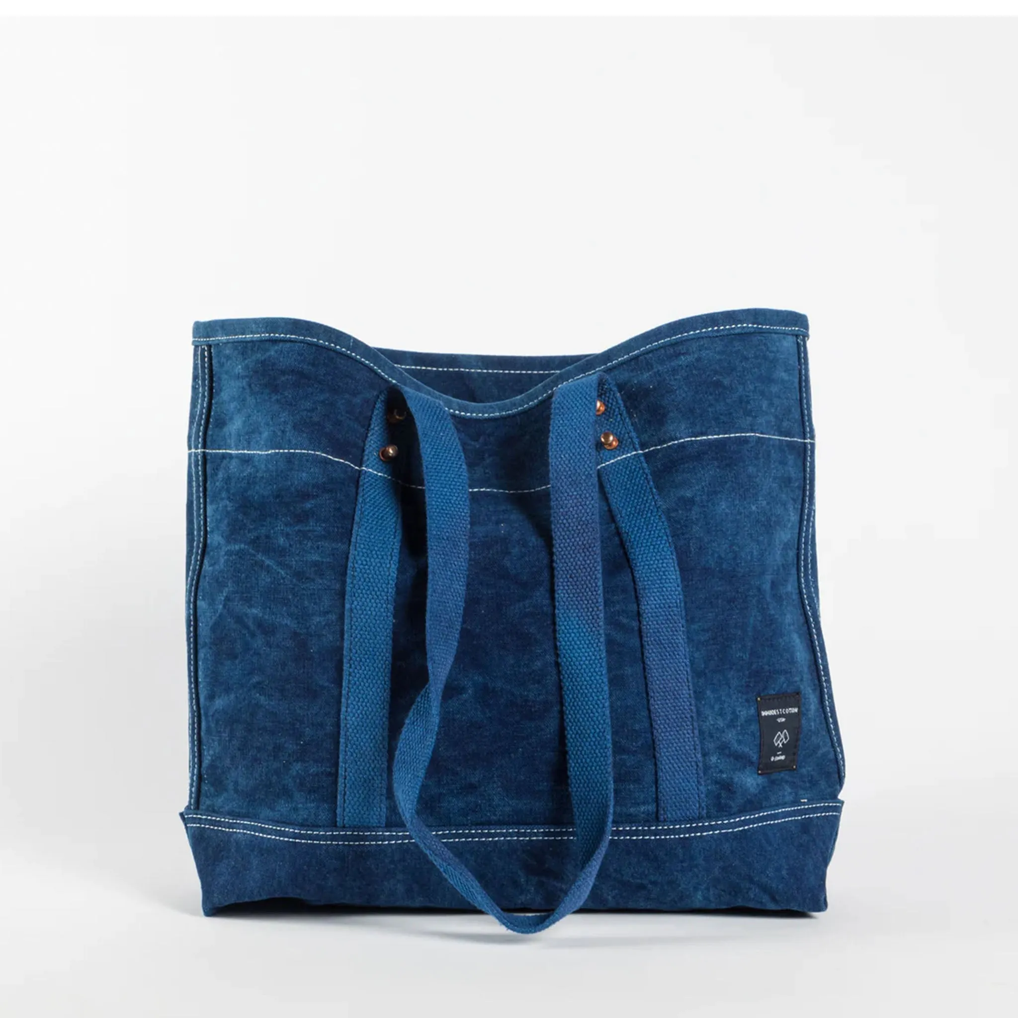 Small East West Tote | Dark indigo