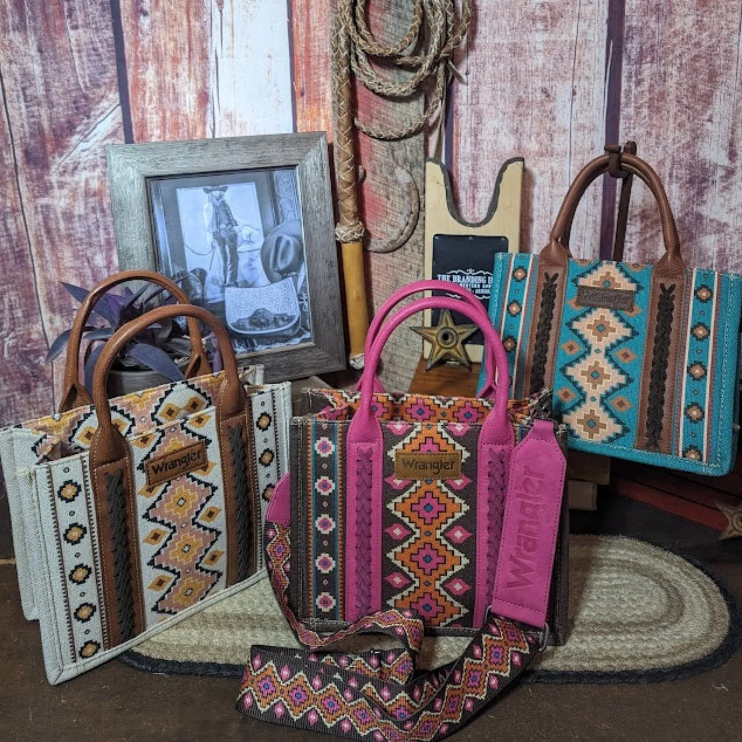 Southwestern Crossbody Purses by Wrangler WG2202