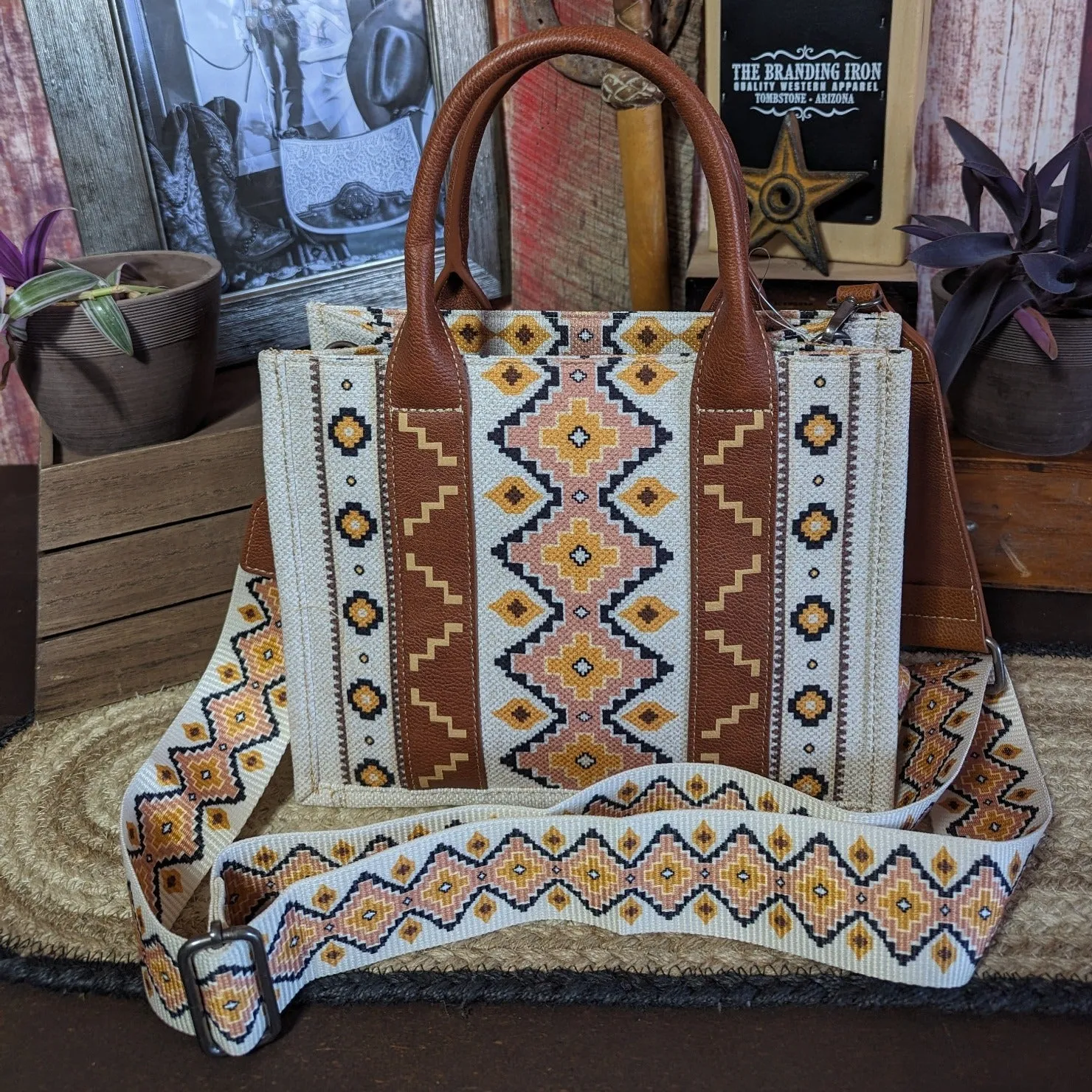 Southwestern Crossbody Purses by Wrangler WG2202