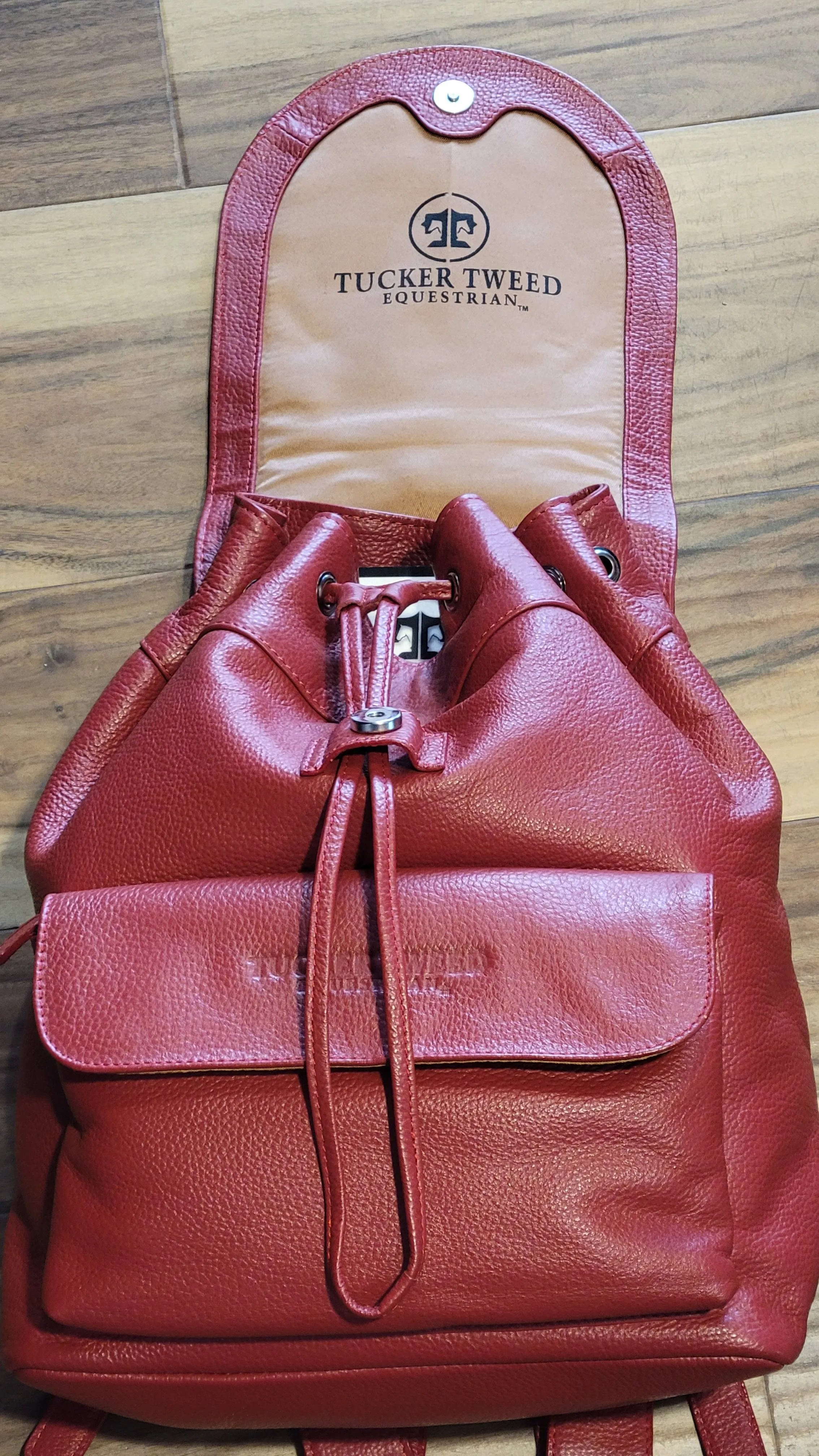 Tucker Tweed Brandywine Backpack Fox Hunting - Red