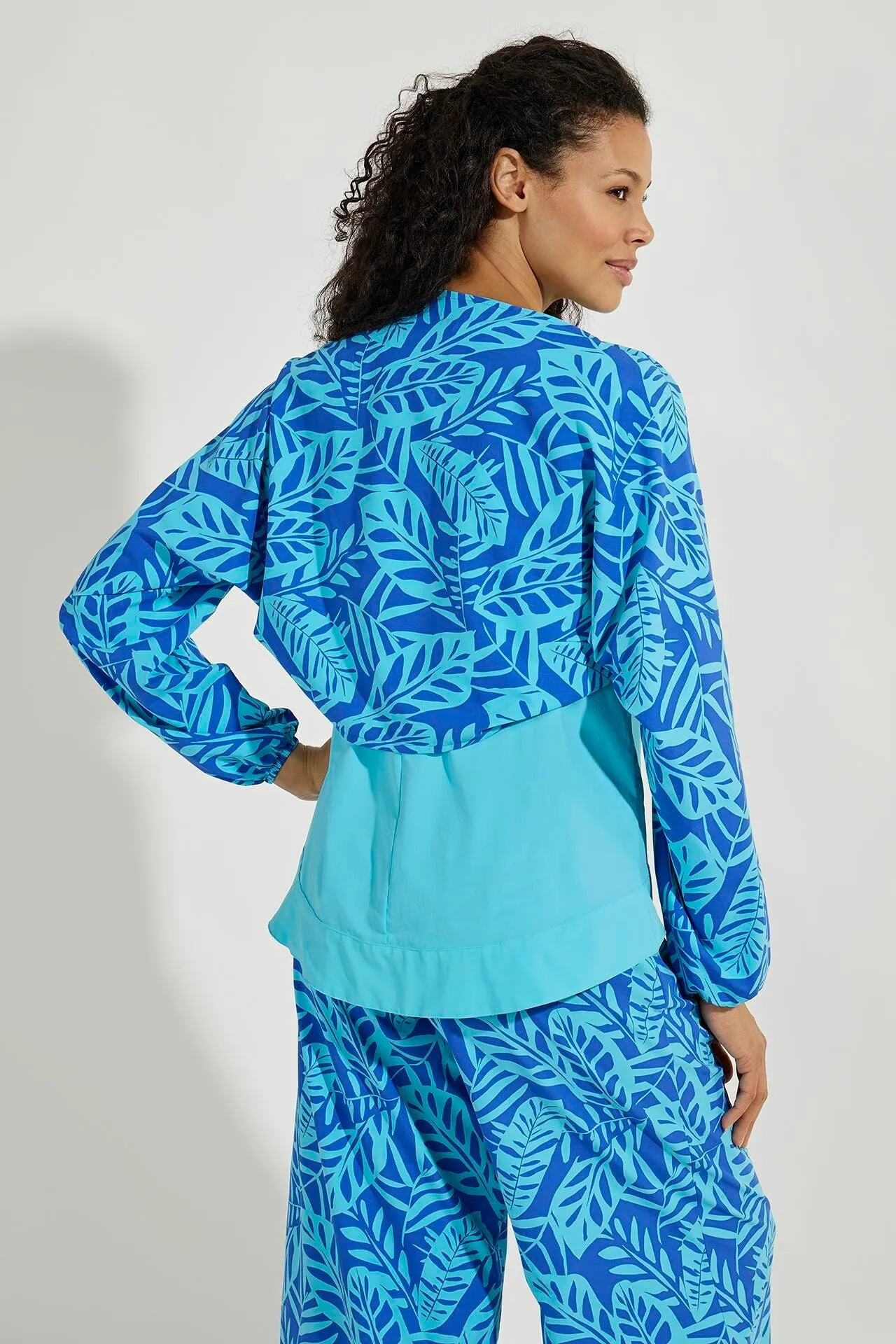 Women's Savona Shrug  |  Sailor Matira Palm